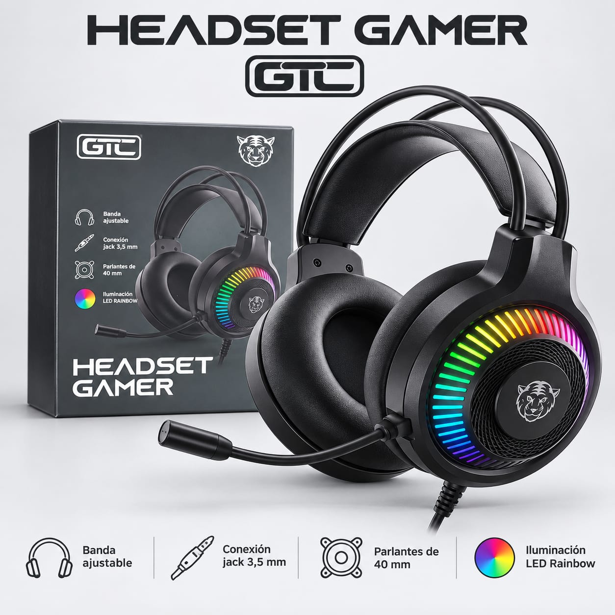 VINCHA GAMER HSG-200 GTC