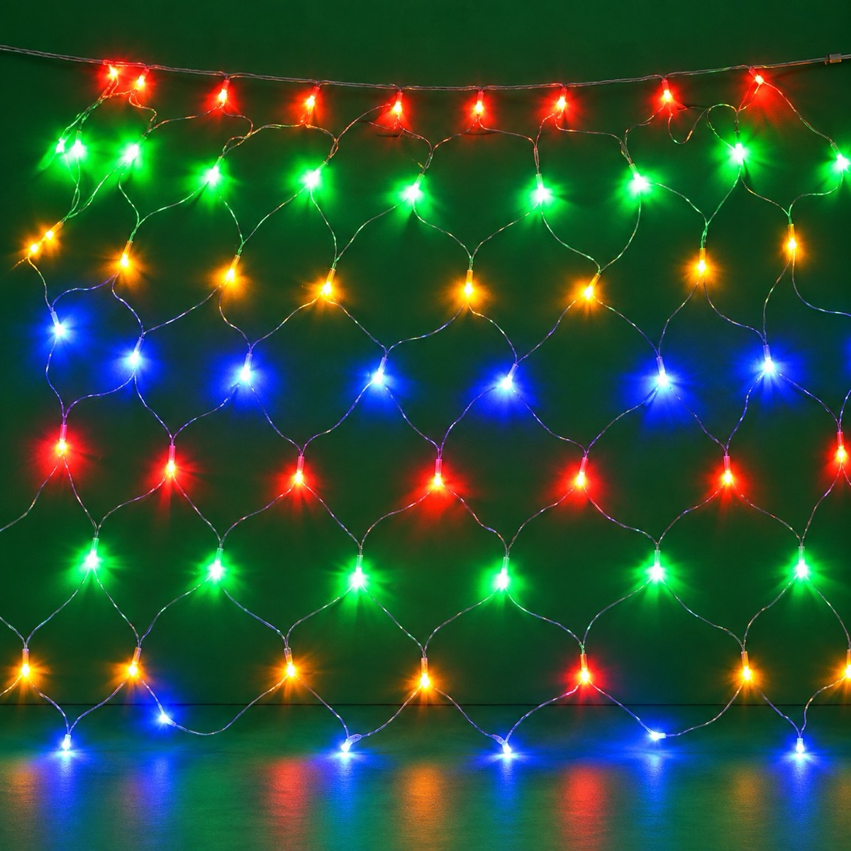 RED LED 240 MULTICOLOR 3X3MT USB