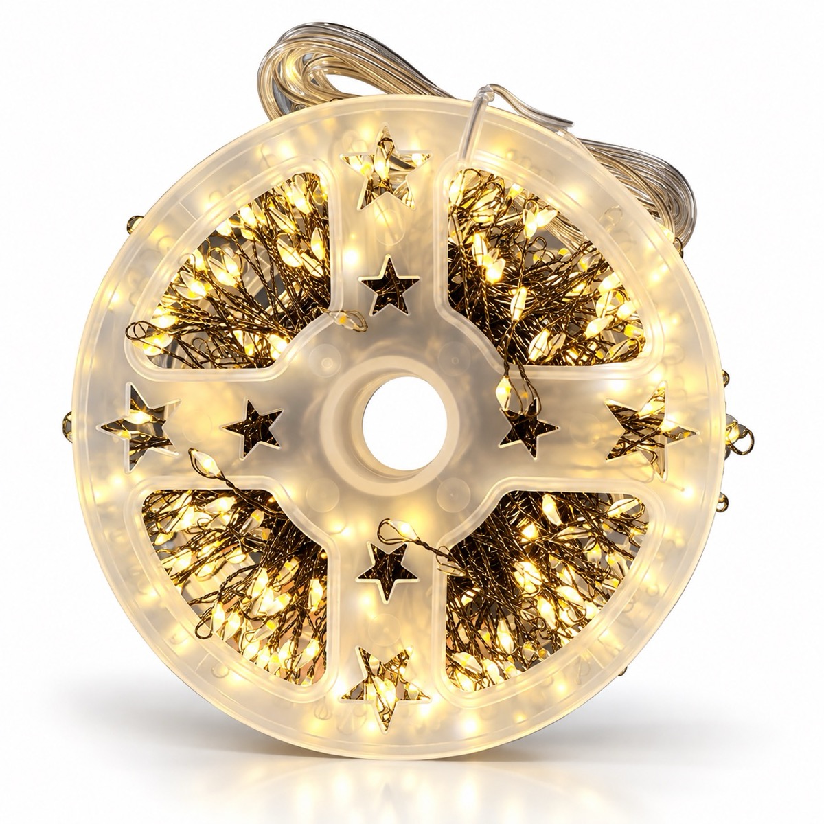 30MT X900 LUCES CALIDAS CON CABLE DE COBRE USB