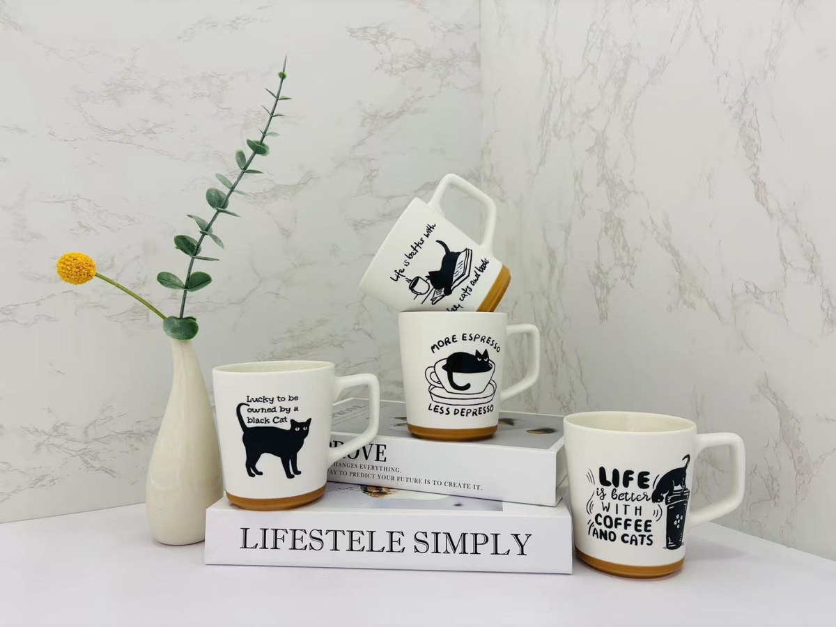 TAZA GATO BASE CAFE