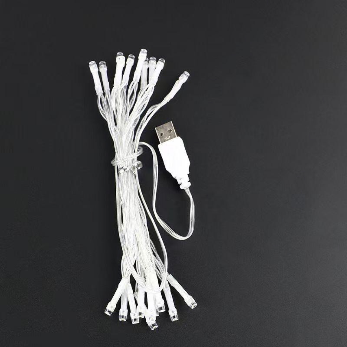 LED 10MT DE 100 LUZ BLANCA LED USB