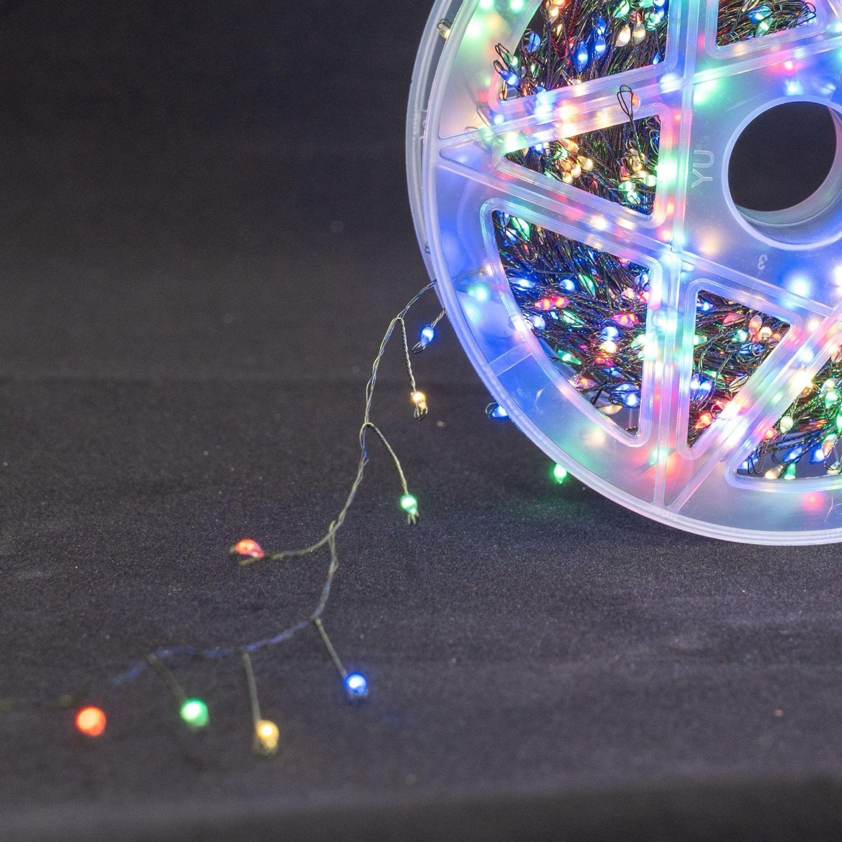 10MT X300 LUCES MULTICOLOR CON CABLE DE COBRE USB