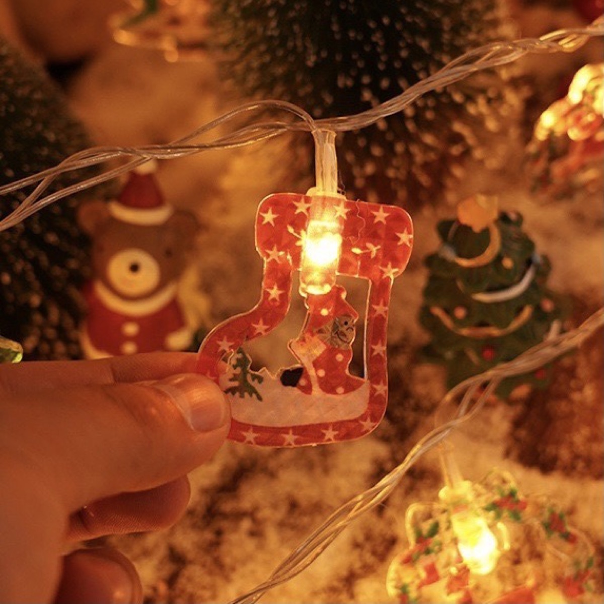 2MT 10 LUCES ESTRELLAS NAVIDAD USB