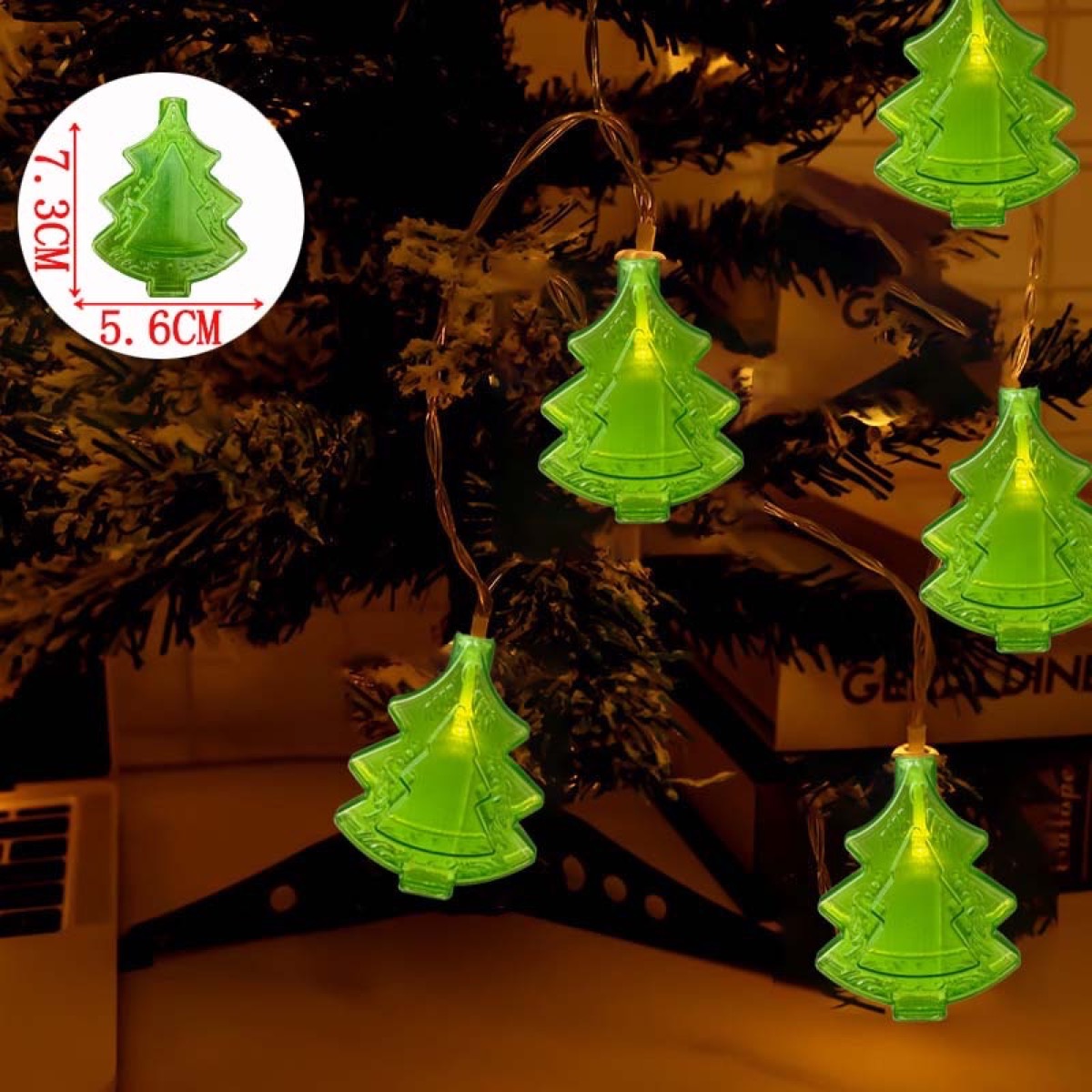 2MT 10 LUCES ESTRELLAS NAVIDAD USB
