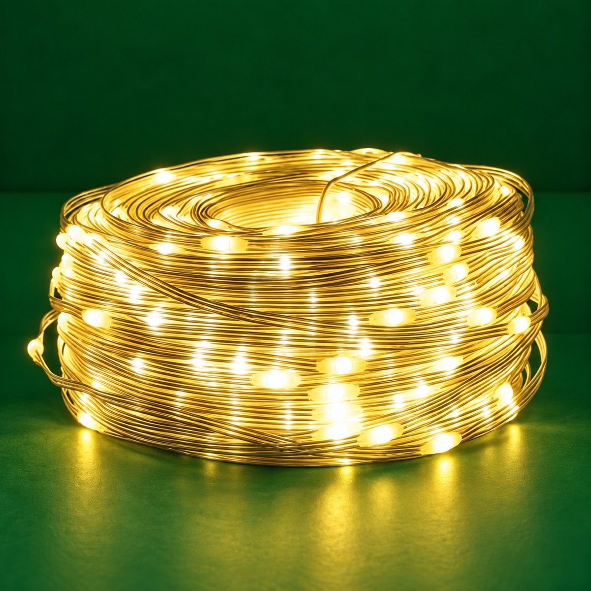 MANGUERA 10MT DE 100 LUCES CALIDAS LED USB