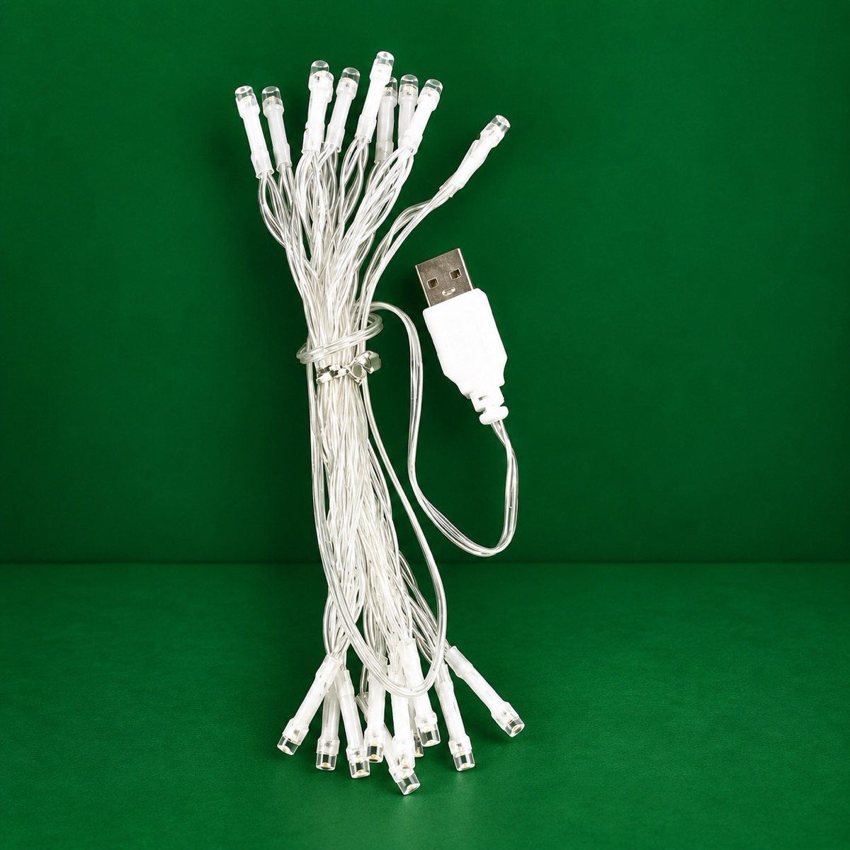 LUZ LED 10MT DE 100 LUCES CALIDA LED USB