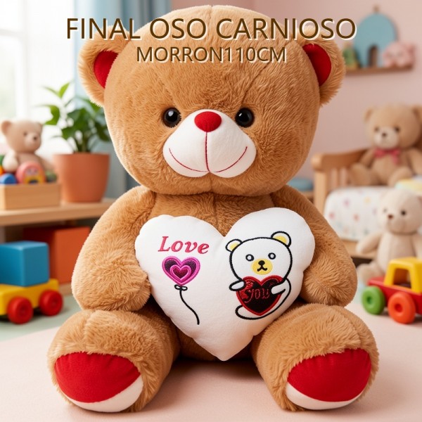 FINAL OSO CARINOSO MARRON 120CM