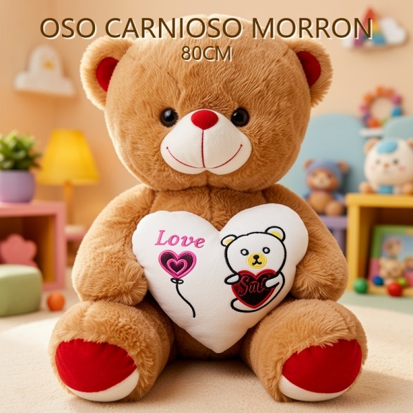 FINAL OSO CARINOSO MORRON 80CM