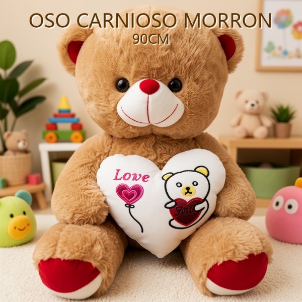 FINAL OSO CARINOSO MORRON 90CM