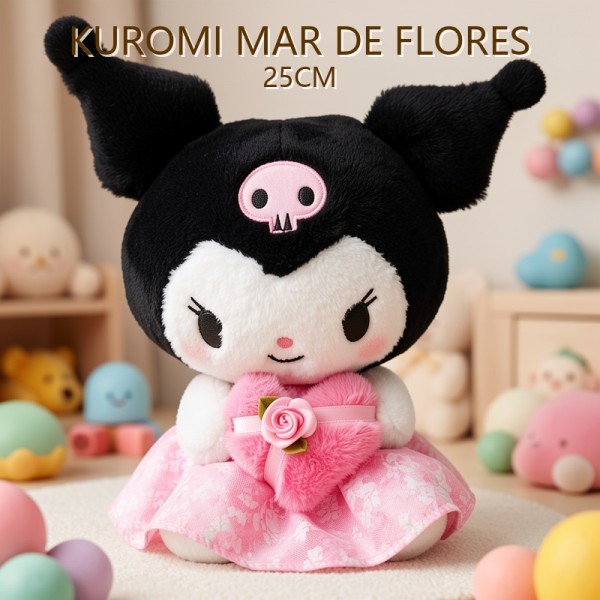 KUROMI MAR DE FLORES 25CM
