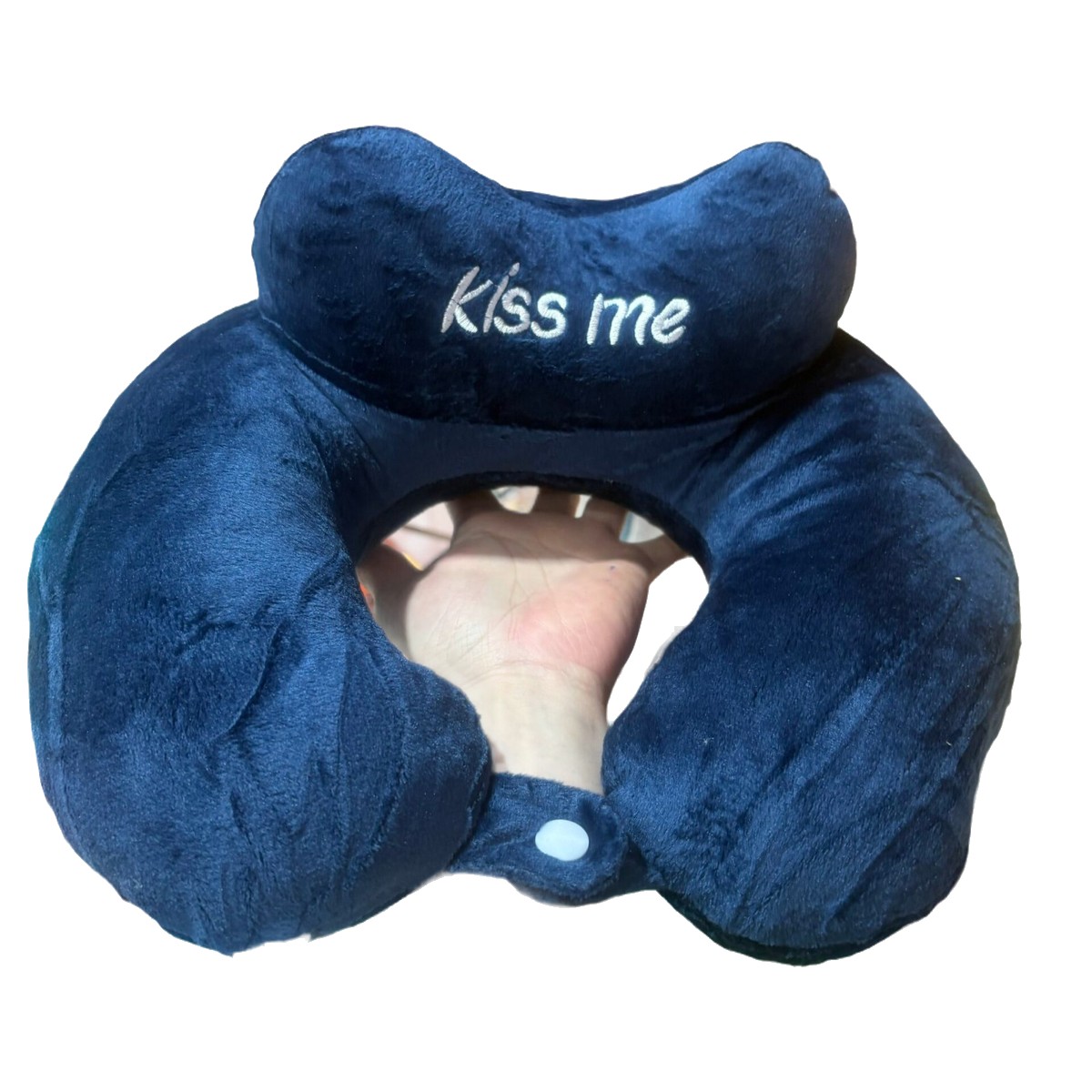 Almohada cuello kissme azul 30cm