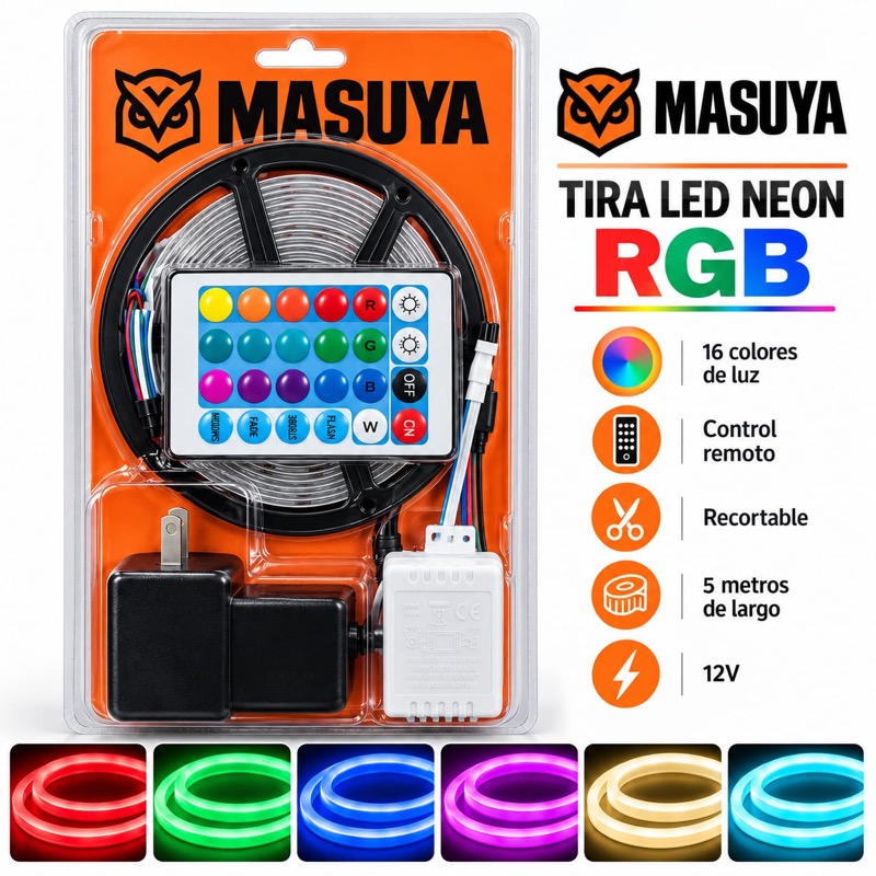 TIRA LED RGB 5MTS 28-35