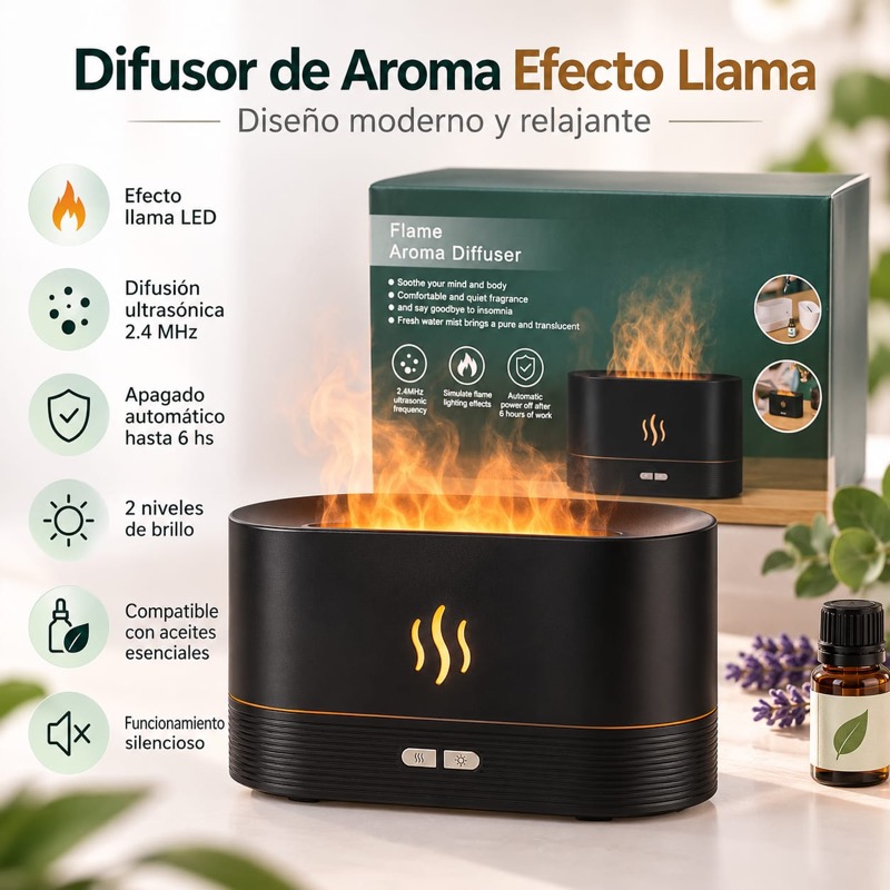 HUMIDIFICADOR SIMULADOR FUEGO DQ-701