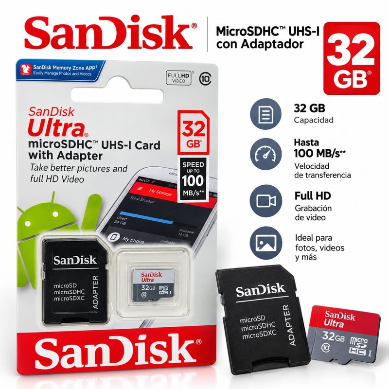 MEMORIA SANDISK 32GB