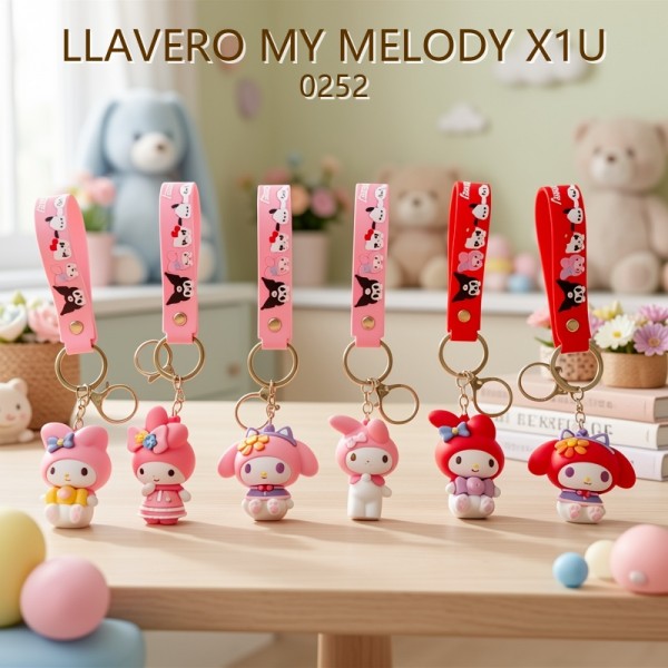 LLAVERO MY MELODY X1U 0252