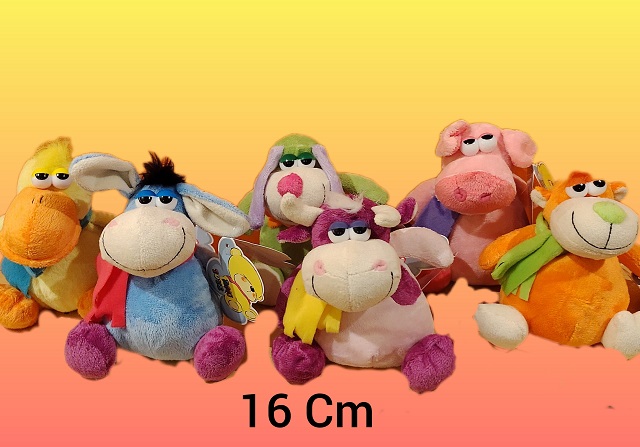ANIMAL OJOS GRANDES 6 MODELOS 16CM