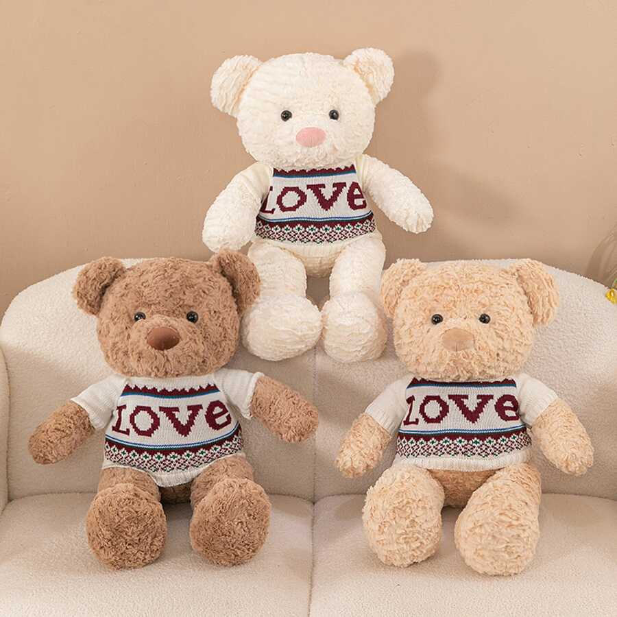 Oso de peluche Love Sweater de 105 cm