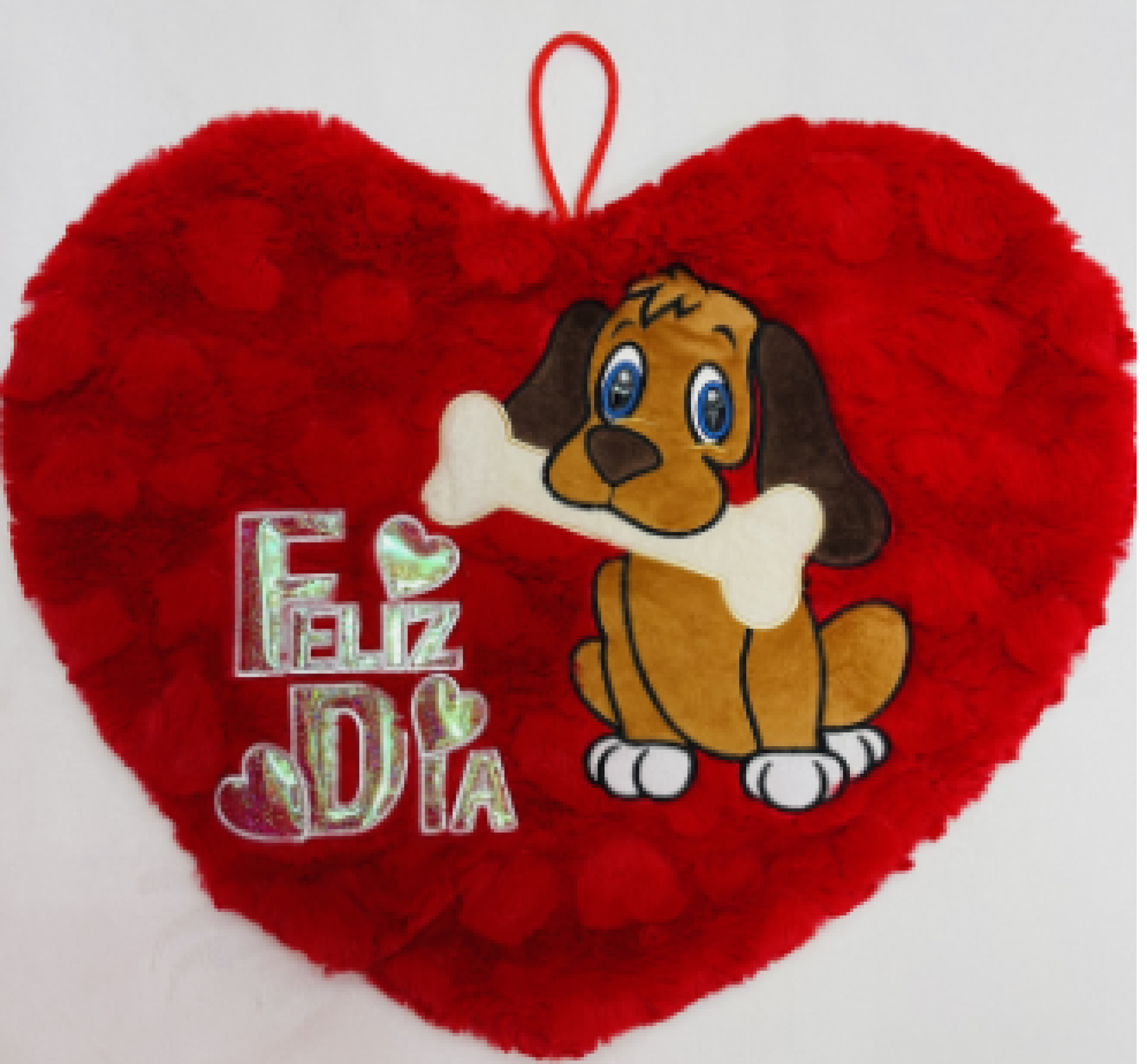 Almohada corazón con personaje 35cm