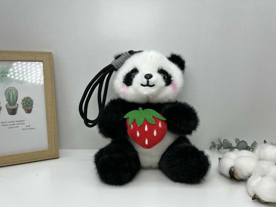 Panda de fresa (contiene 50 g de gránulos en sobre) 10-18 cm