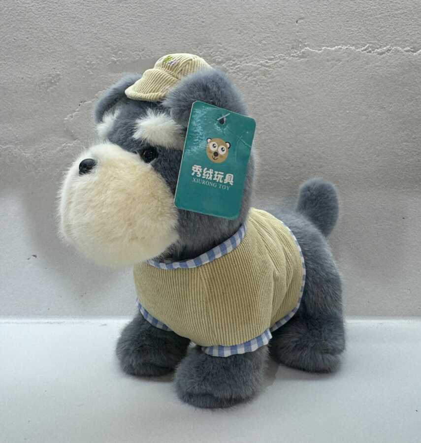Peluche schnauzer 36cm
