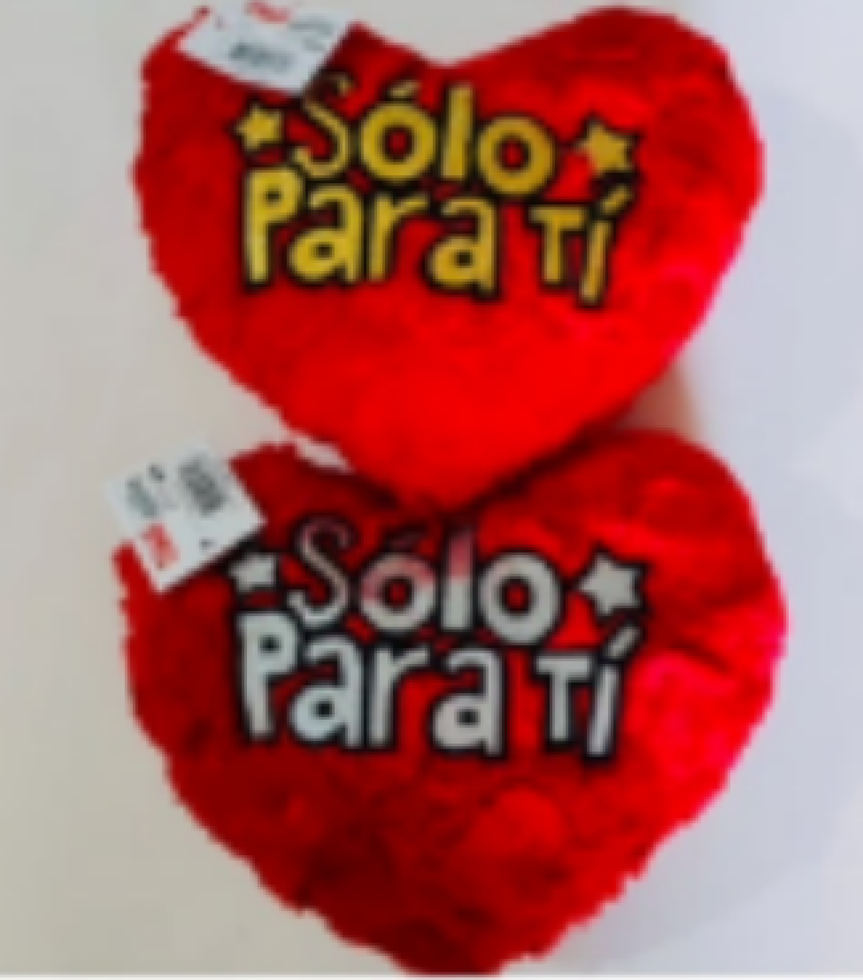 Almohada corazón Feliz Día 30cm