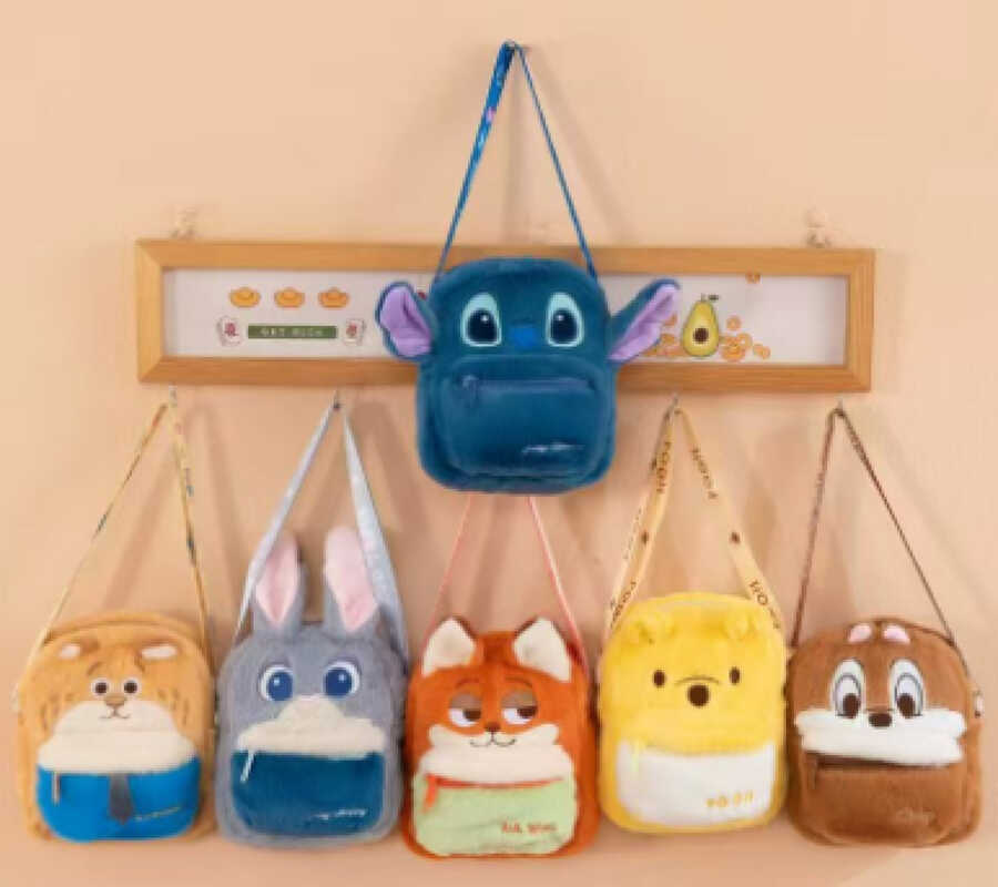 Peluche bolso de piel de conejo de 18* 15cm