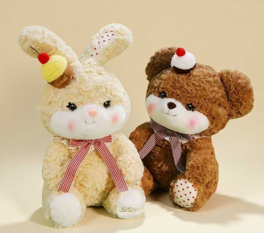 Oso/Conejo de 30 cm con bolsita perfumada.
