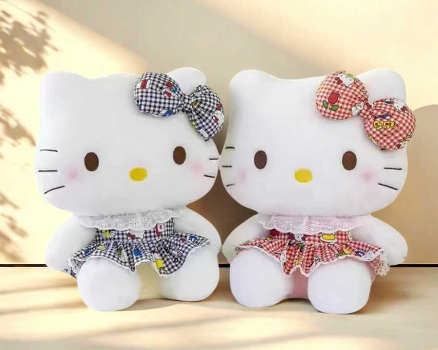 Peluche tela floral KT 30cm
