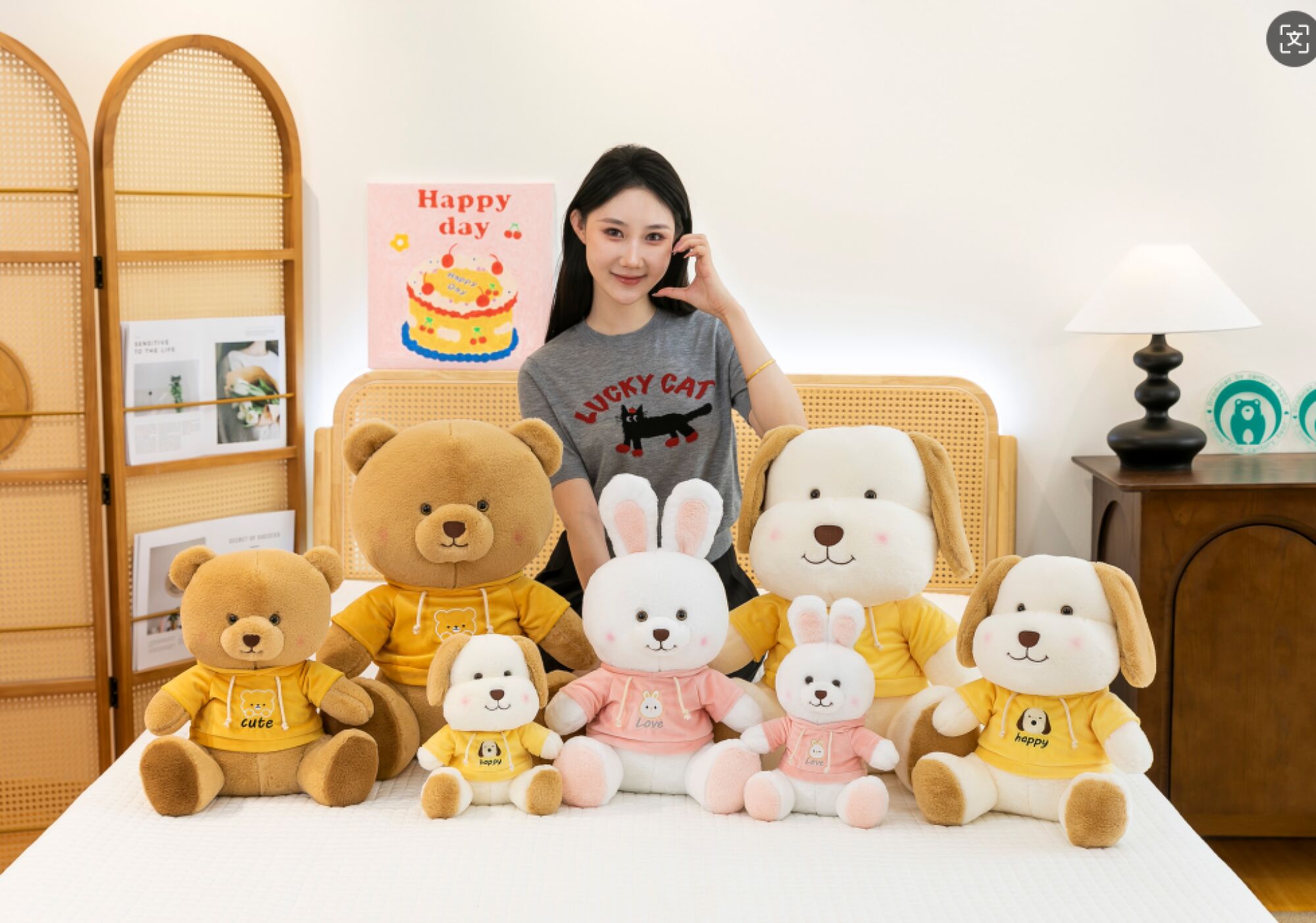 Peluche conejo 25cm