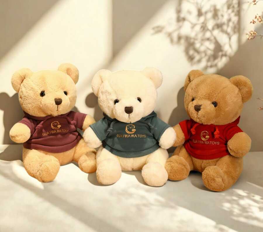 Oso con capucha de 25 cm