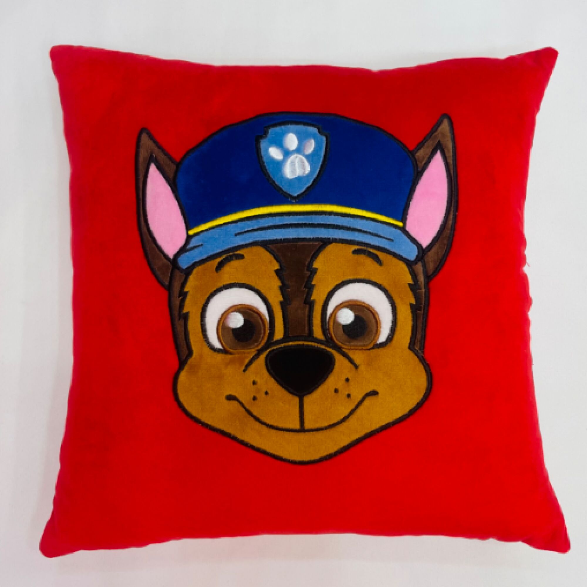 Almohada Spiderman máscara fondo azul 35cm