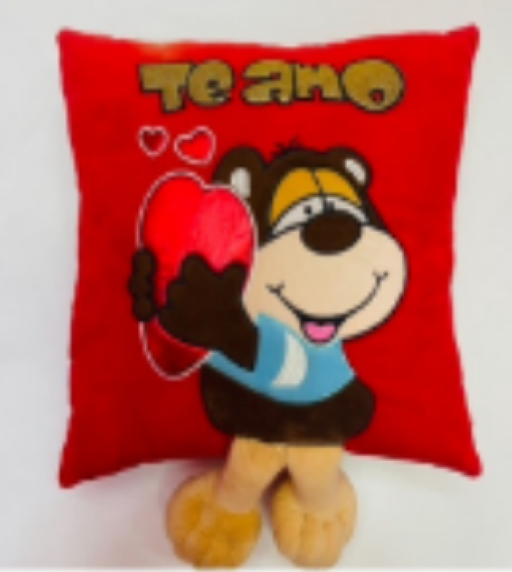 Cartuchera de felpa romántica modelo C 22cm