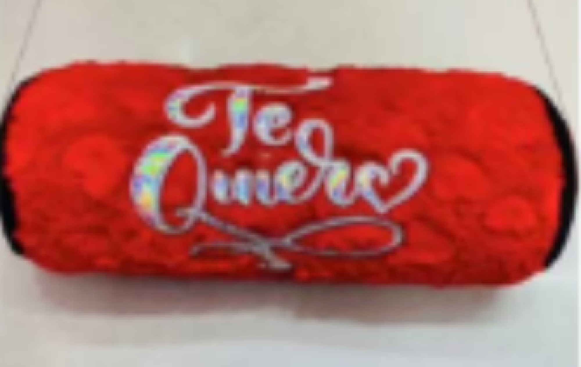 Cartuchera Te Amo con hearts 22cm