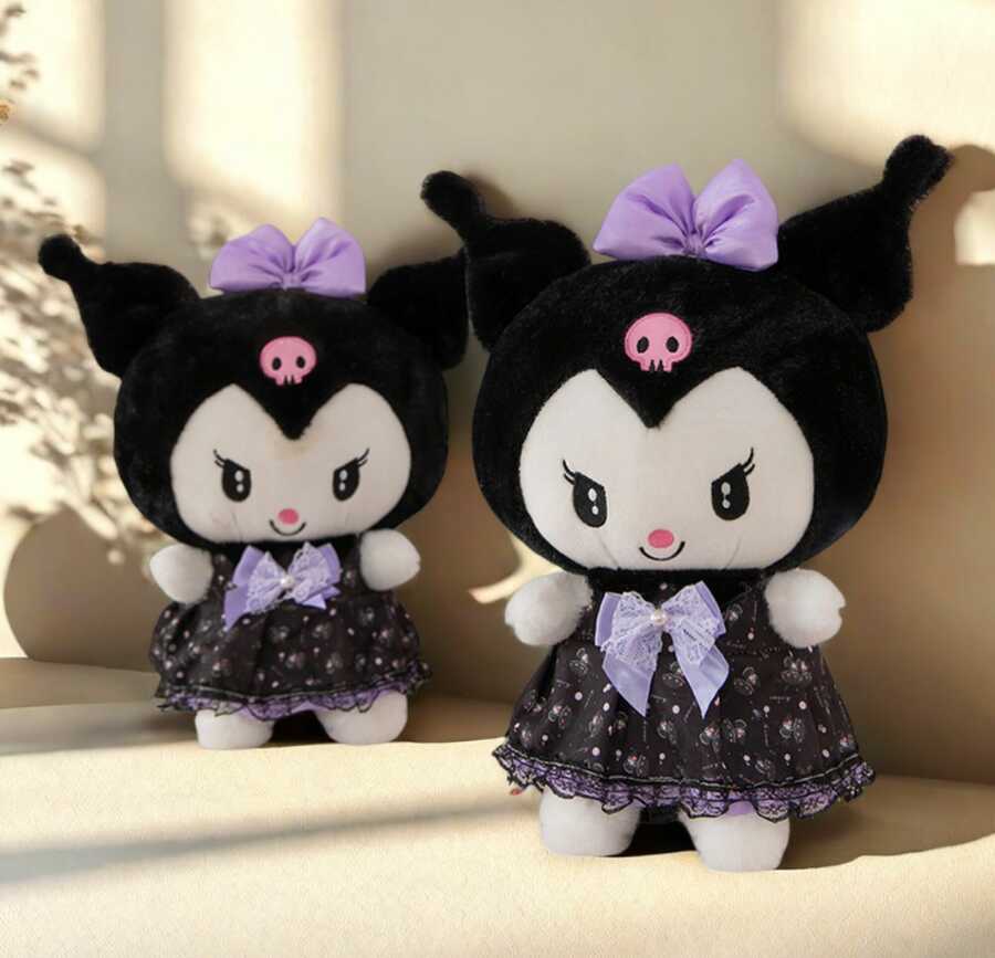 Peluche vestido Kuromi 30cm
