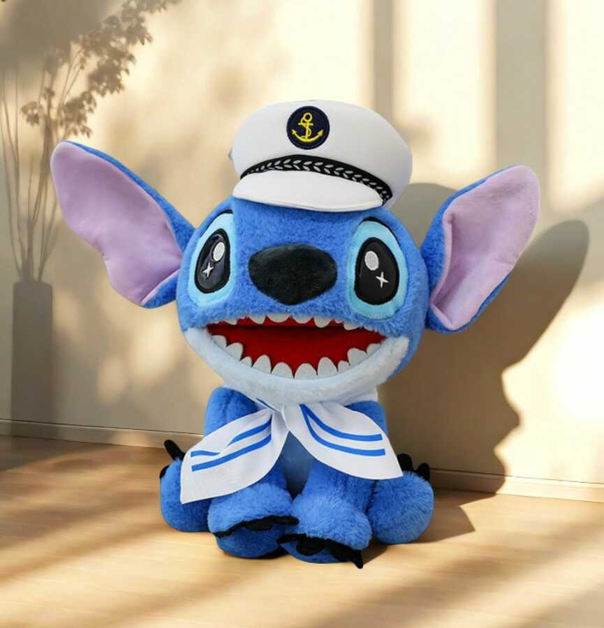 Peluche navy Big Mouth Stitch 30cm