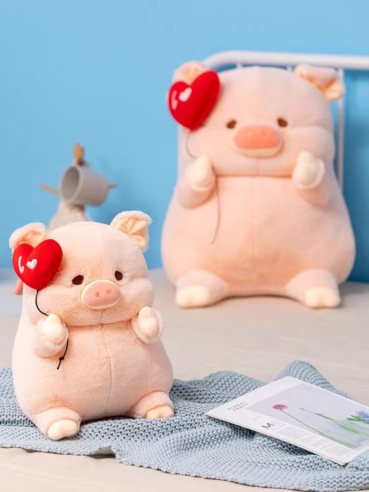 Chanchito con Corazon 45cm