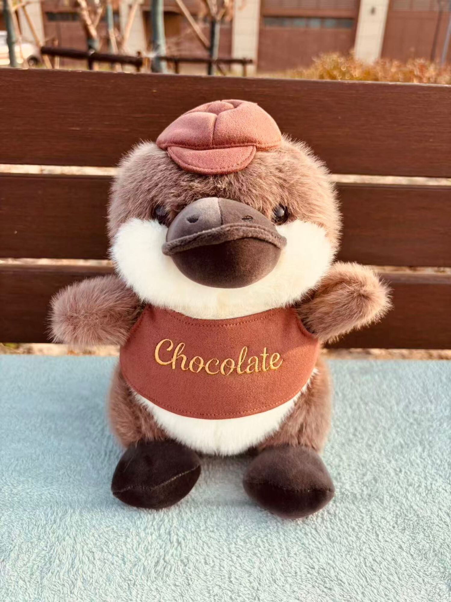 Ornitorrinco Chocolate 23cm