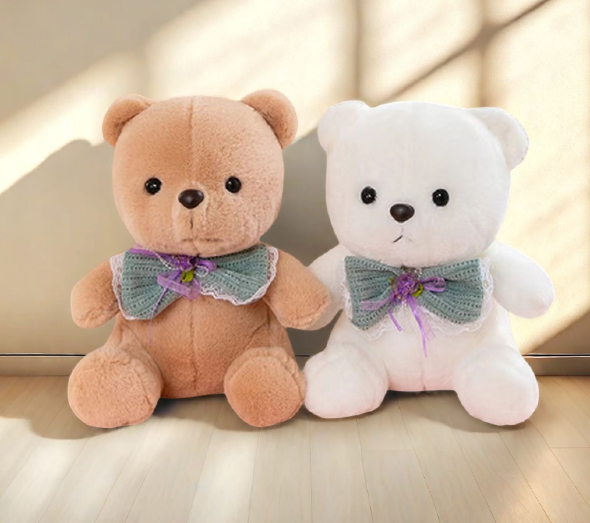 Oso con moño 30cm