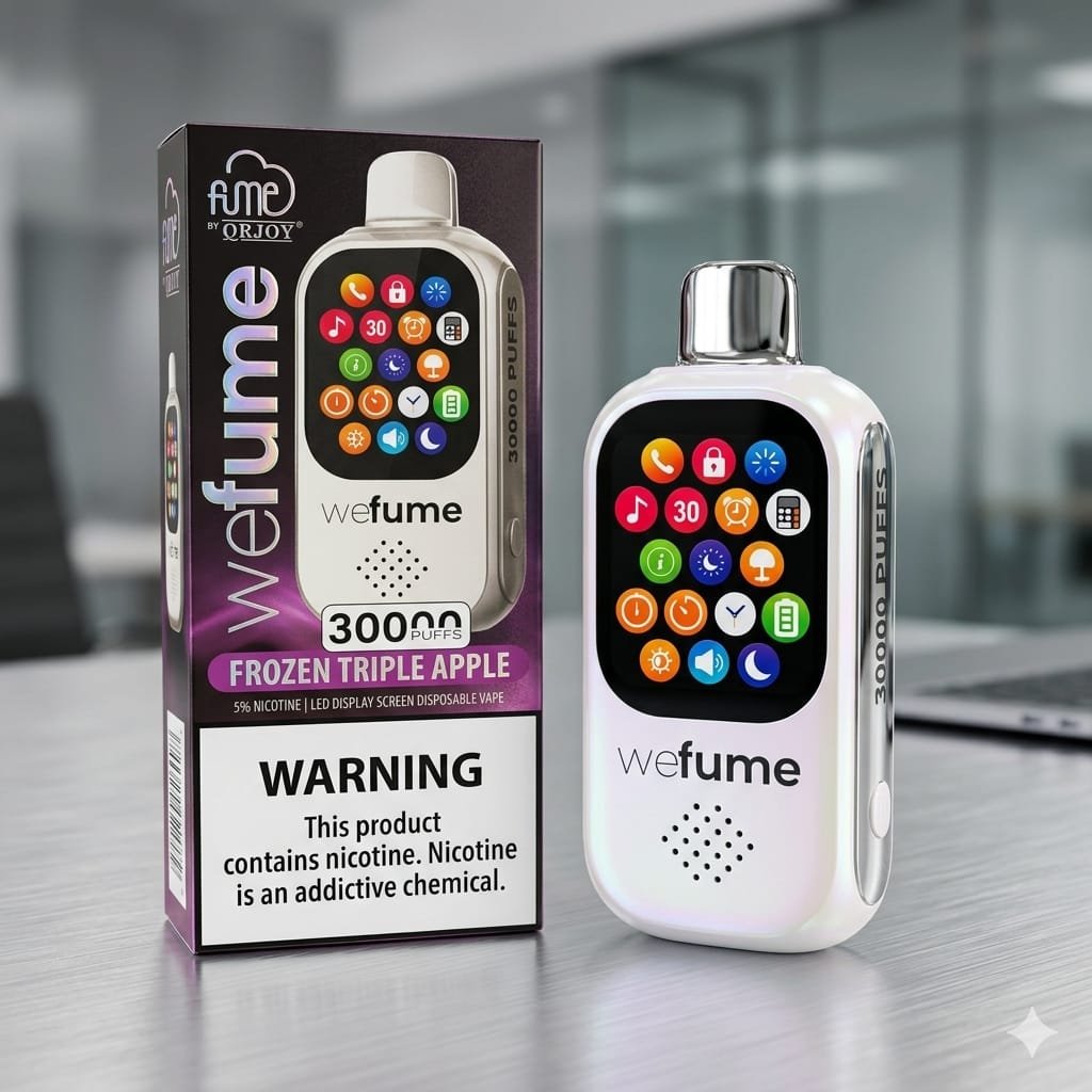 VAPER WEFUME CON PANTALLA 30MIL PUFFS