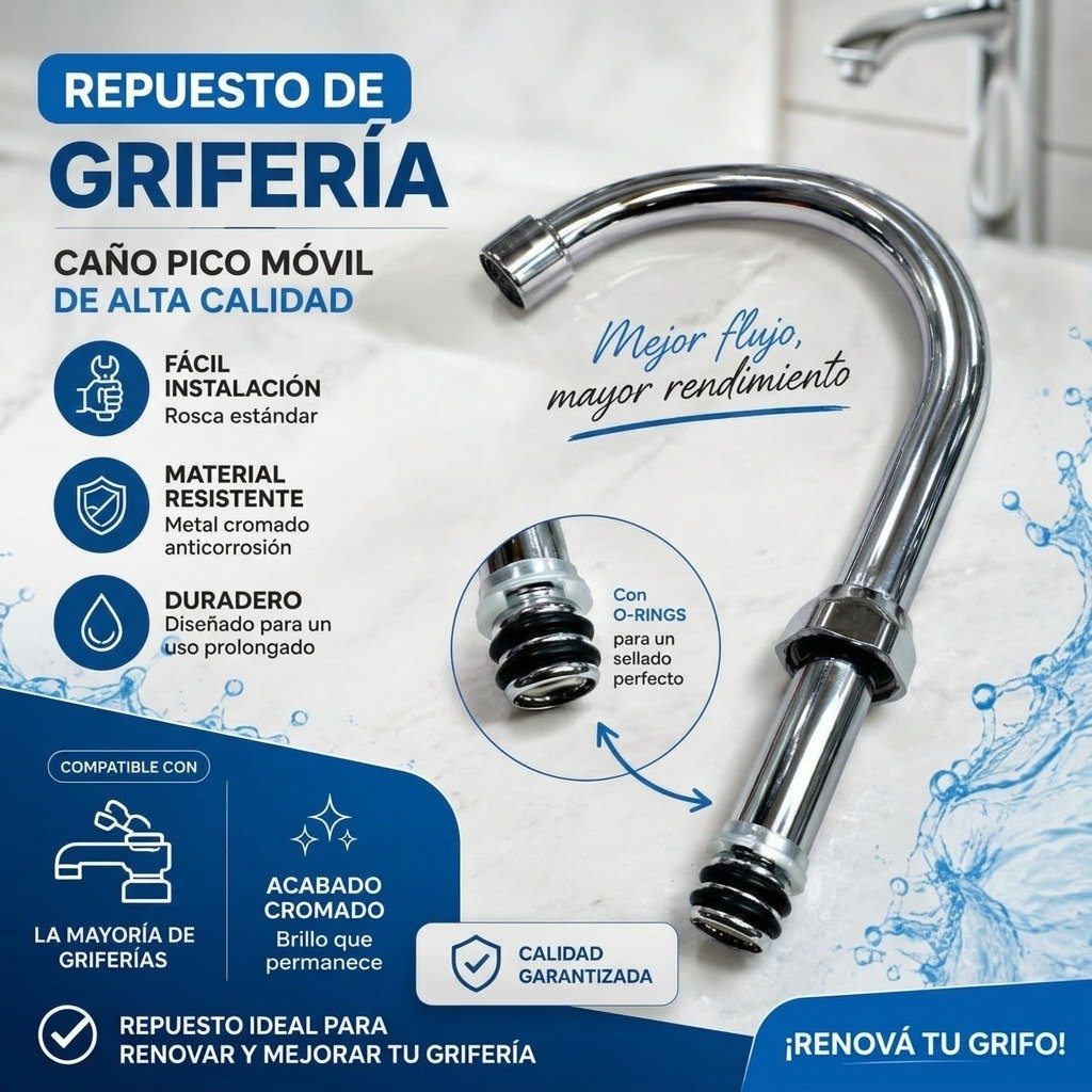 HS-12235 REPUESTO DE GRIFERIA PICO MOVIL