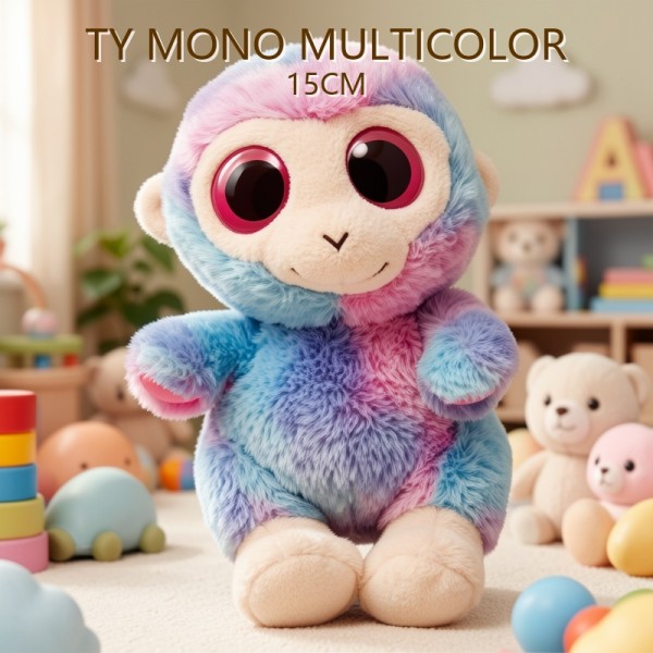 TY MONO MULTICOLOR 15CM