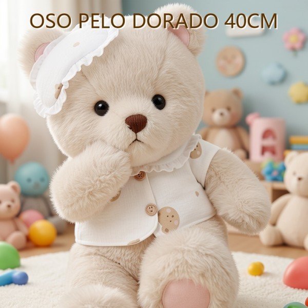 OSO PELO DORADO 40CM