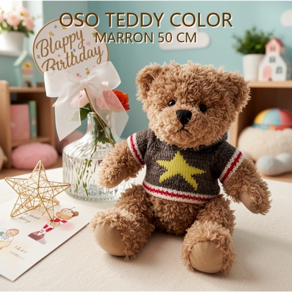 OSO TEDDY COLOR MARRON 50 CM