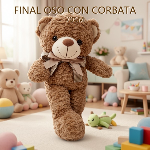 OSO CON CORBATA 70CM