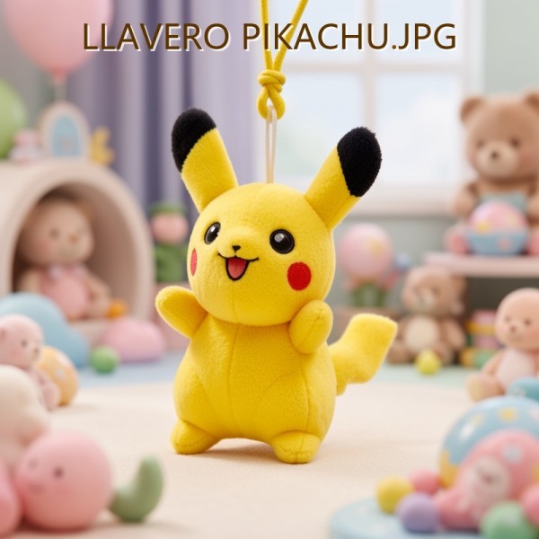 LLAVERO PIKACHU