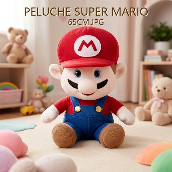 PELUCHE SUPER MARIO 65CM