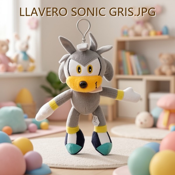 LLAVERO SONIC GRIS