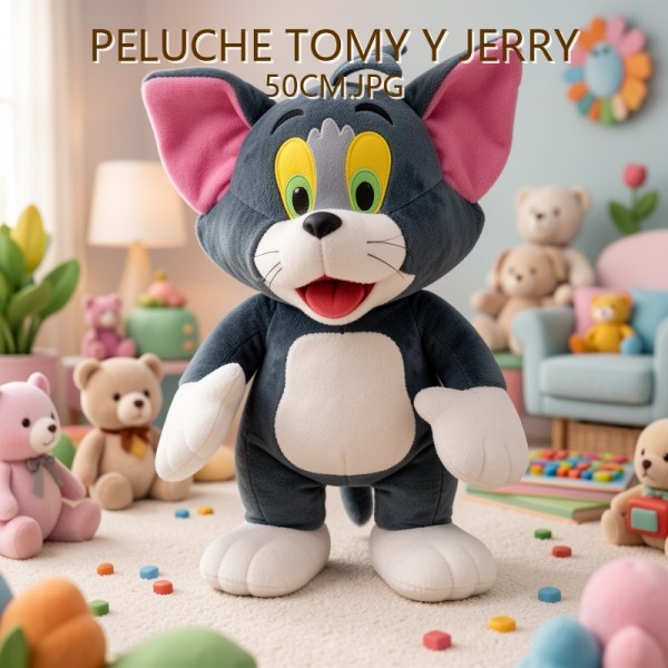 PELUCHE TOMY Y JERRY 50CM