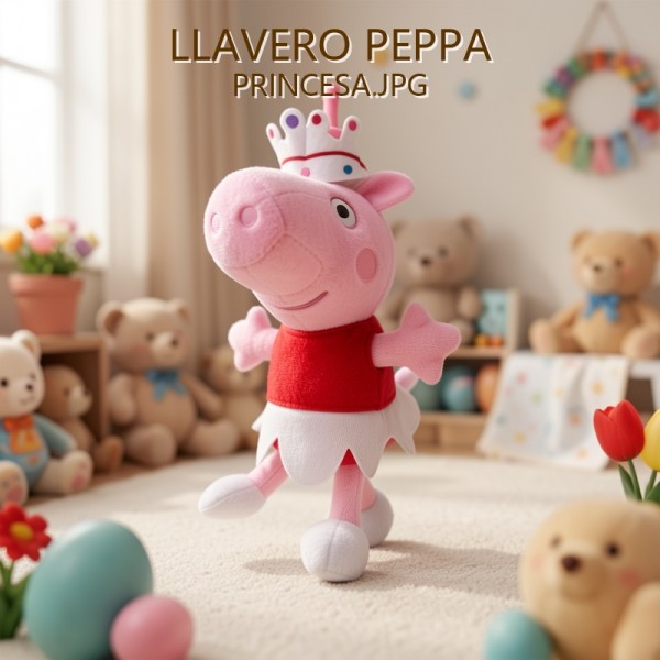 LLAVERO PEPPA PRINCESA