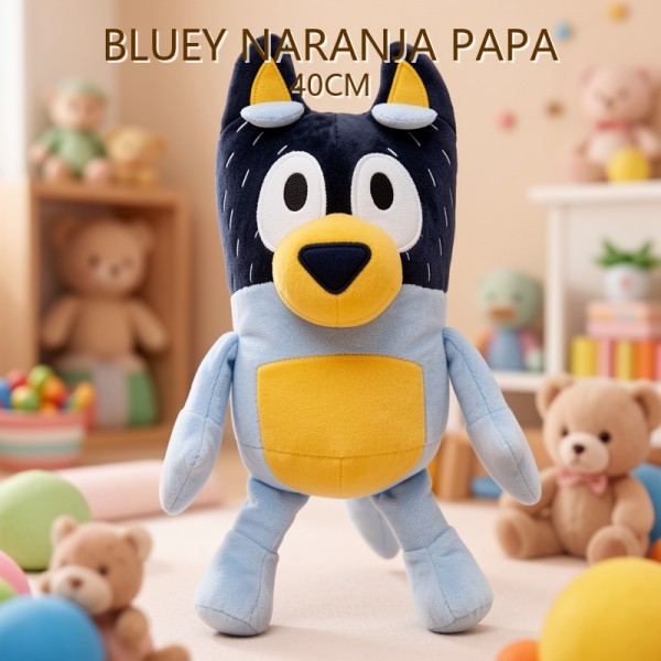 BLUEY NARANJA PAPA 40CM